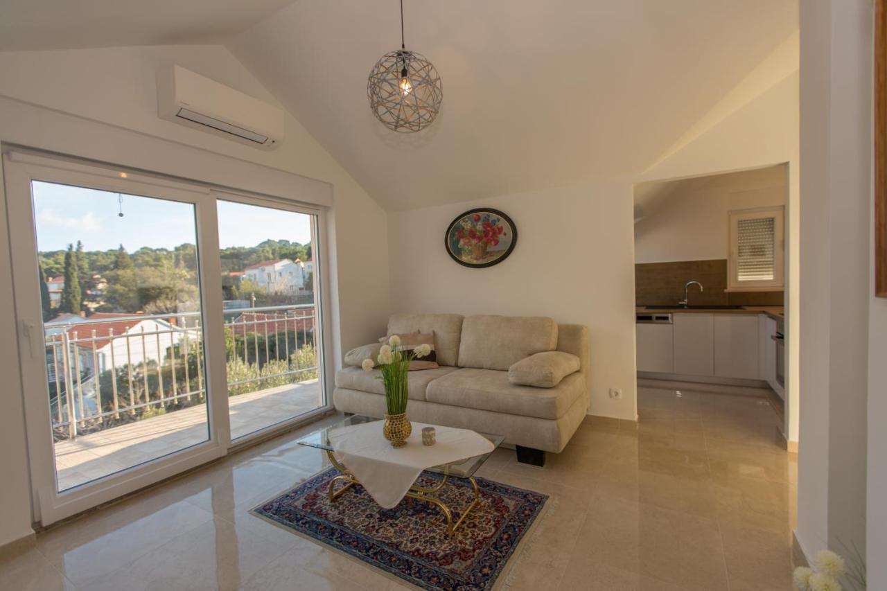 Casa Lidia - Modern & Spacious & Few Steps To Beach & Breathtaking View Zaton  Exterior foto