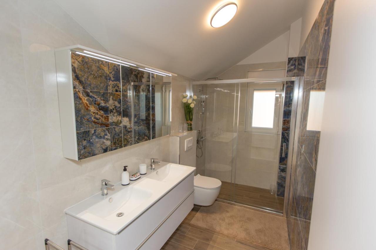 Casa Lidia - Modern & Spacious & Few Steps To Beach & Breathtaking View Zaton  Exterior foto