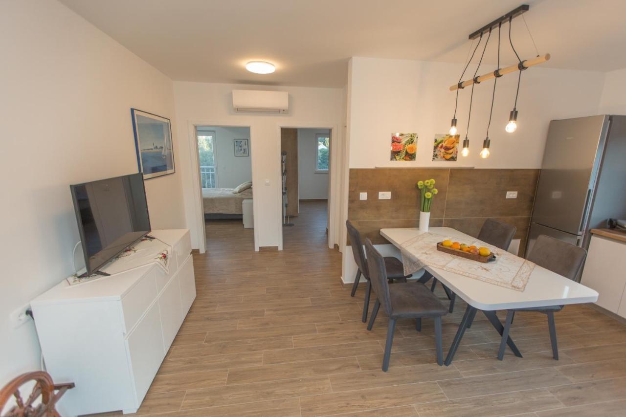 Casa Lidia - Modern & Spacious & Few Steps To Beach & Breathtaking View Zaton  Exterior foto